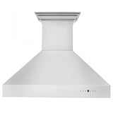 ZLINE 54" Professional Wall Range Hood, Built-in CrownSound® Bluetooth Speakers, 697CRN-BT-54