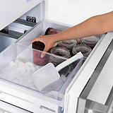 ZLINE 60" 32.2 cu. Ft. Panel Ready Built-In 4-Door French Door Refrigerator with Internal Water and Ice Dispenser RBIV-60