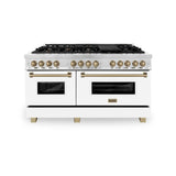 ZLINE 60" Autograph Edition, 7.4 cu. ft. Dual Fuel Range, RAZ-WM-60-CB
