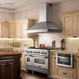 ZLINE 60" Professional Wall Range Hood, Built-in CrownSound® Bluetooth Speakers, 667CRN-BT-60