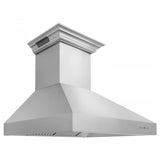 ZLINE 60" Professional Wall Range Hood, Built-in CrownSound Bluetooth Speakers, 697CRN-BT-60