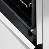 ZLINE 60"Autograph Range Dual Fuel, DuraSnow, White Door,RASZ-WM-60-G