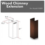ZLINE 61" Wooden Chimney Extension for Ceilings up to 12.5', KBRR-E