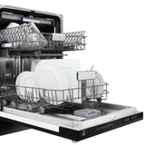 ZLINE Autograph 18" Dishwasher Black Stainless, Bronze, DWVZ-BS-18-CB