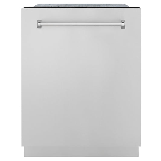 ZLINE Autograph 24" Stainless, Door & Handle Dishwasher, DWMT-304-24