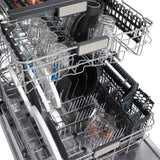 ZLINE Autograph Edition 24" Dishwasher Black Stainless, DWMTZ-BS-24-G