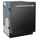 ZLINE Autograph Edition 24" Dishwasher Black Stainless, DWMTZ-BS-24-G