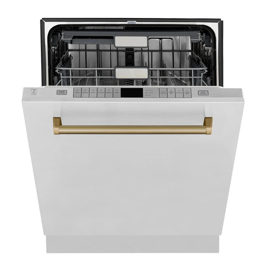 ZLINE Autograph Edition 24" Tall Tub Dishwasher DWMTZ-304-24-CB
