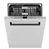 ZLINE Autograph Edition 24" Tall Tub Dishwasher DWMTZ-304-24-MB