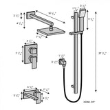 ZLINE Bliss Shower System in Chrome, BLS-SHS-CH