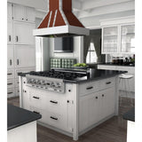 ZLINE 30" Copper Finish Island Range Hood, 655i-CSSSS-30