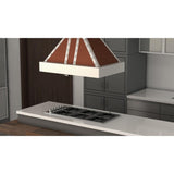 ZLINE 30" Copper Finish Island Range Hood, 655i-CSSSS-30