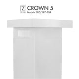 ZLINE Crown Molding 5 for Wall Range Hood, CM5-667/697-304
