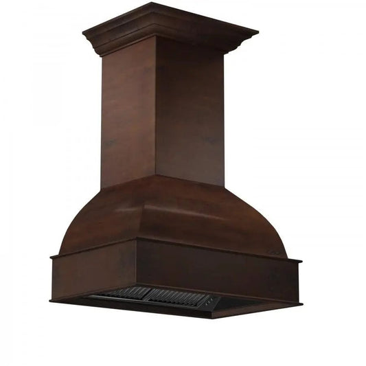ZLINE 30" Wooden Wall Range Hood, Crown Molding 369WH-30