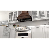 ZLINE 30" Wooden Wall Range Hood, Hamilton, Remote Motor, 369WH-RD-30