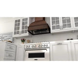 ZLINE 30" Wooden Wall Range Hood, Crown Molding 369WH-30