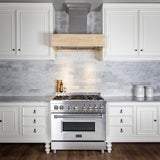 ZLINE 36" Remote Blower Wooden Wall Range Hood, 681M-RD-36