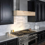 ZLINE 30" Wooden Wall Mount Range Hood, Butcher Block, 681M-30