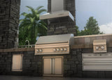 ZLINE Ducted Wall Mount Range Hood in Outdoor Approved Stainless Steel 697-304-42