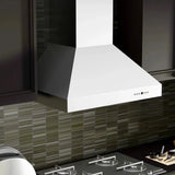 ZLINE Ducted Wall Mount Range Hood in Outdoor Approved Stainless Steel 697-304-48