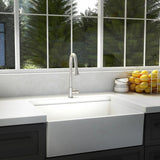 ZLINE Edison Kitchen Faucet,EDS-KF-BN