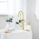 ZLINE Emerald Bay Bath Tub Filler in Polished Gold EMBY-BTF-PG