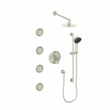 ZLINE Emerald Bay Thermostatic Shower System with Body Jets EMBY-SHS-T3-BN