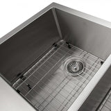 ZLINE Farmhouse 36" Double Bowl Apron Sink Stainless Steel, SA50D-36