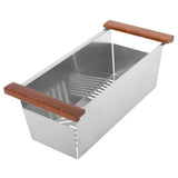 ZLINE Garmisch 45" Undermount Single Bowl, DuraSnow Stainless, SLS-45S