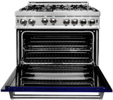 ZLINE 36" Bundle Range RA-BG-36 & Range Hood KB-36, 2KP-RABGRH36