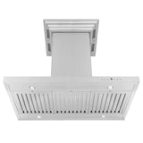 Zline Island Range Hood, Stainless, Bluetooth Speakers GL2iCRN-BT-30