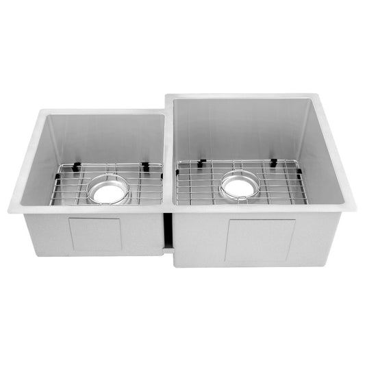 ZLINE Jackson 32"  Undermount Double Bowl Sink In Stainless Steel, SRDL-32