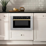 ZLine Microwave Drawer, DuraSnow and Gold MWDZ-1-SS-H-G