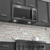 ZLINE Over The Range Microwave Oven, Black Stainless, MWO-OTR-30-BS