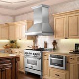 ZLINE 48" Remote Dual Blower Stainless Wall Range Hood, 687-RD-48