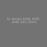 ZLINE Vented Crown Molding for Range Hoods w/Recirculating Option, CM6V-8KBB