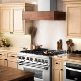 ZLINE 30" Wooden Wall Mount Range Hood Butcher Block, 681W-30