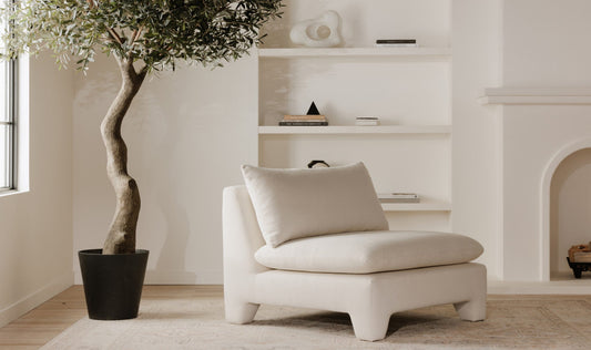 Estelle Lounge Chair Cream