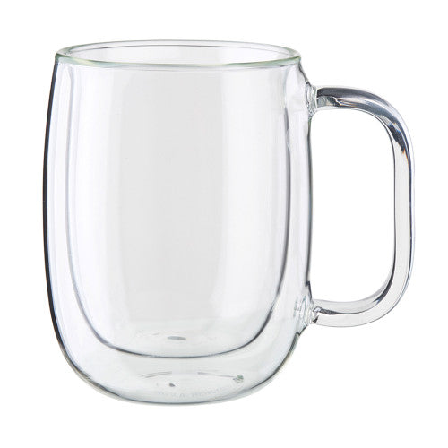 ZWILLING Sorrento Plus 8-pc Double-Wall Glass Coffee Mug Set