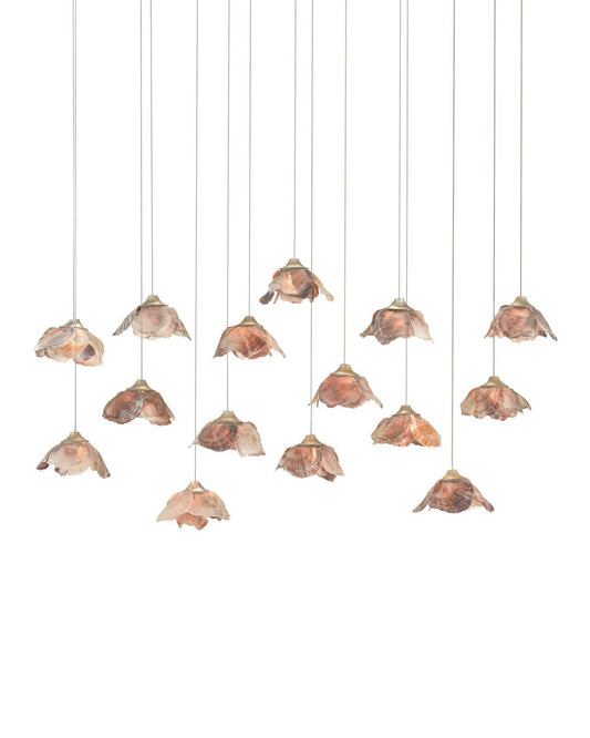 Catrice 15-Light Linear Multi-Drop Pendant