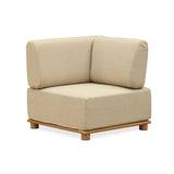 PURPLE LEAF Breck Patio Conversation Set Modular Sectional Sofa Components