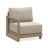 PURPLE LEAF Caesar Grey Patio Conversation Set Modular Sectional Sofa Components
