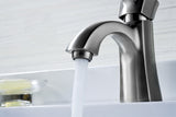 ANZZI Alto Elegant Mid-Arc Faucet (2.09" H), Single Hole, WaterSense & ADA Certified, Rhino Alloy Solid Brass, Various Finishes